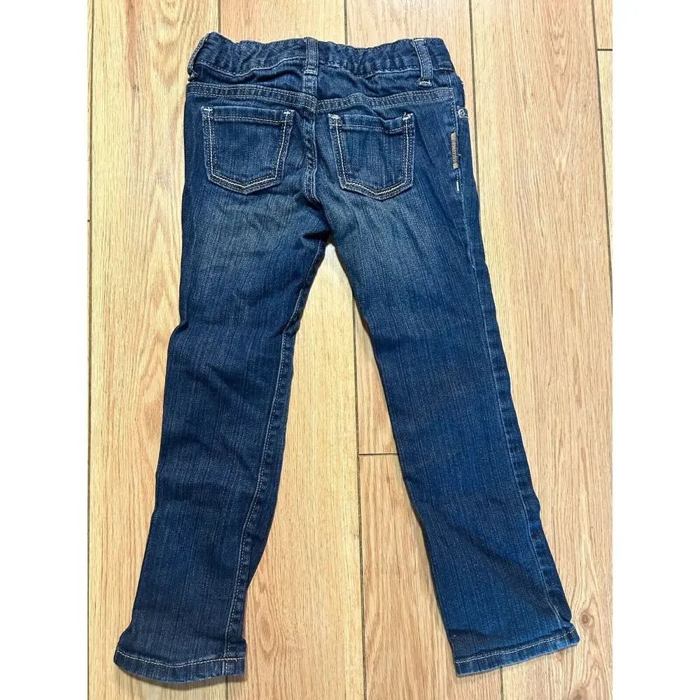 Old Navy Kids Skinny Jeans Regular Adjustable Stretch Boys Girls Unisex Size 5